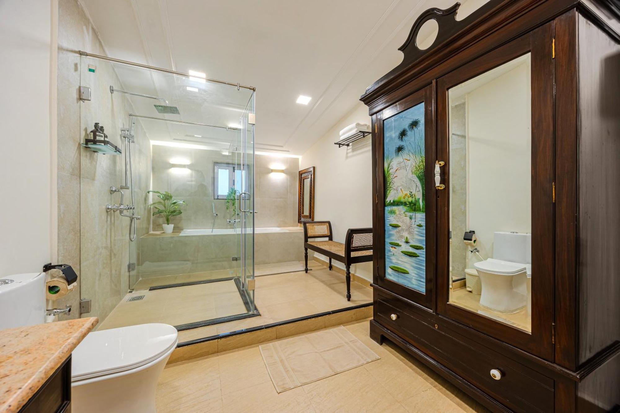 Elivaas 4 Bhk Villa Near Beach With Private Pool & Bar - Casa Boa Vida Кандолим Экстерьер фото